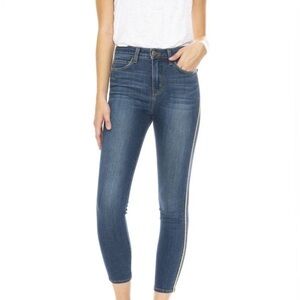 L’AGENCE The Margot Racer Stripe High Rise Jean size 26